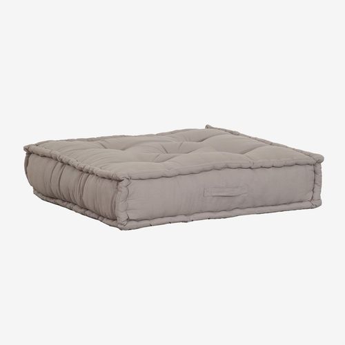 Coussin De Canapé Modulable En Coton Dhel Gris Taupe Clair