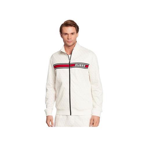 Gilet Guess All Over 4g Homme Blanc