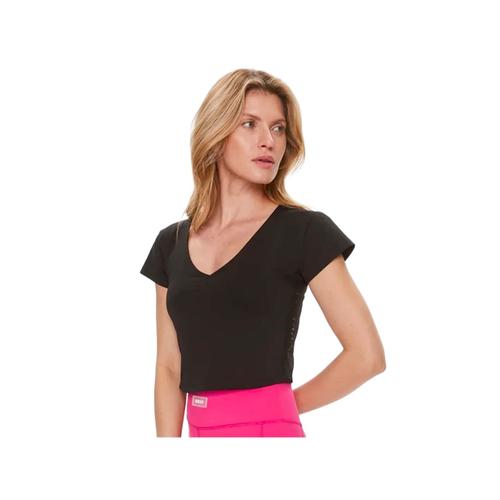 T Shirt Guess Giulia Femme Noir