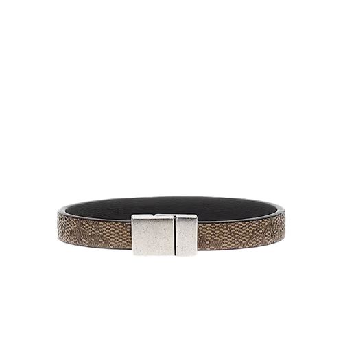 Bracelet Guess Logo 4g Homme Marron