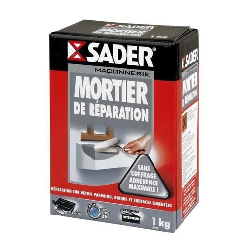 SADER Boîte Mortier de réparation - 1kg