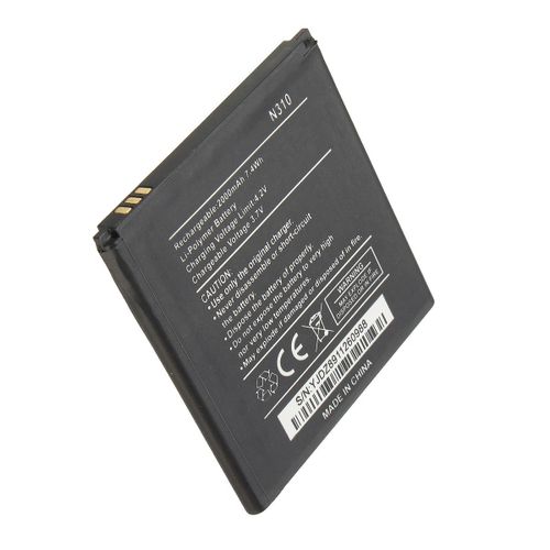 Li-Ion Batterie Rechargeable De Rechange Pour Wiko N310 2000mah 7.4wh