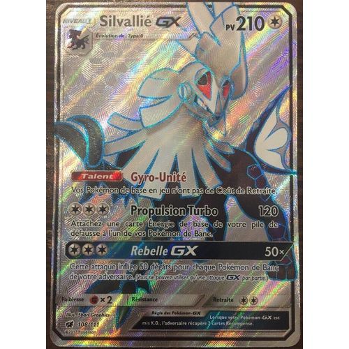 Silvallié Gx Full Art 108/111 Invasion Carmin