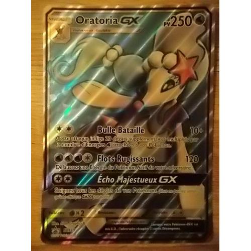 Carte Pokemon Oratoria Gx Sm39 Soleil Et Lune