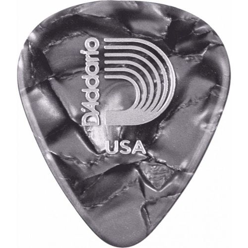 3 Médiators Planet Waves Acrylux Nitra - 1,5 Mm - Noirs Perle
