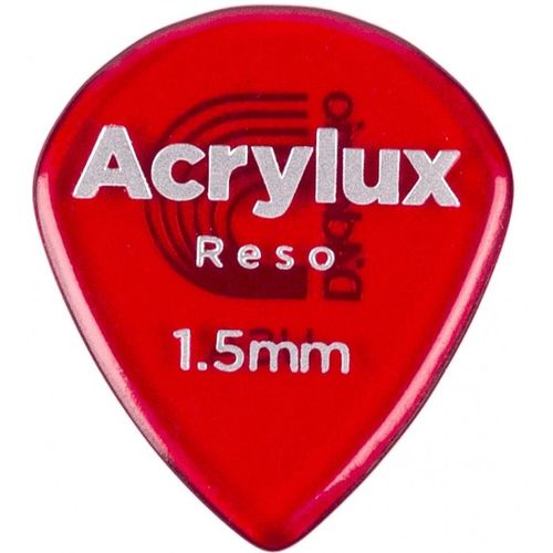 3 Médiators Planet Waves Acrylux Reso Jazz - 1,5 Mm - Noirs Perle