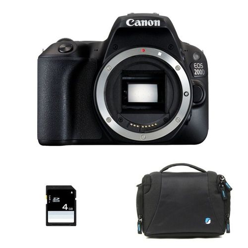 CANON EOS 200D Nu GARANTI 3 ans + Sac + SD 4Go