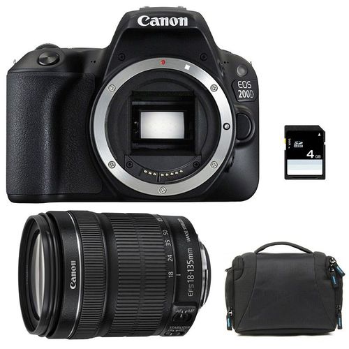 CANON EOS 200D + 18-135 IS STM GARANTI 3 ans + Sac + SD 4Go