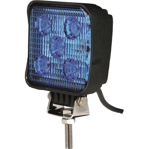 Phare de travail carré bleu LED TOPCAR 17117