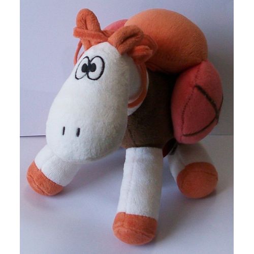 Doudou Chameau Dromadaire Cheval Ane Marese Orange Marron