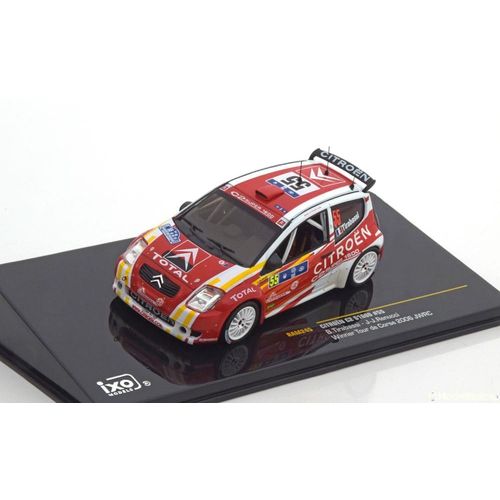 Citroen C2 S1600 #55 Win Tour De Corse 2006 Tirabasso Renucci Ixo Ram245 1/43-Ixo