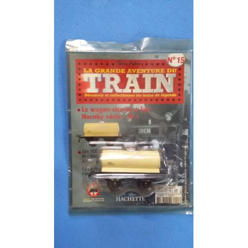 Hornby / Hachette N°15 - Wagon Citerne À Lait-Hornby