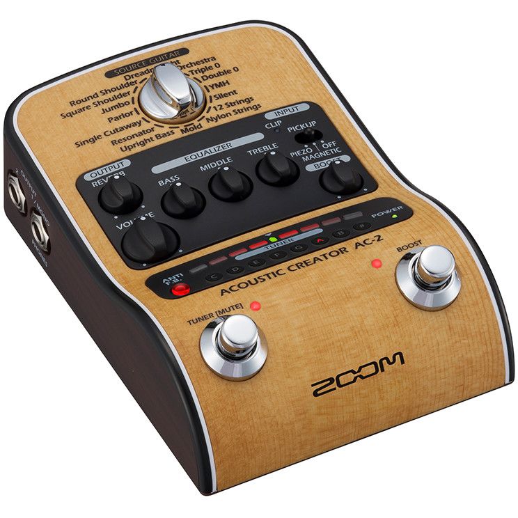 Zoom Ac-2 Acoustic Creator Di / Effet Guitare Acoustique