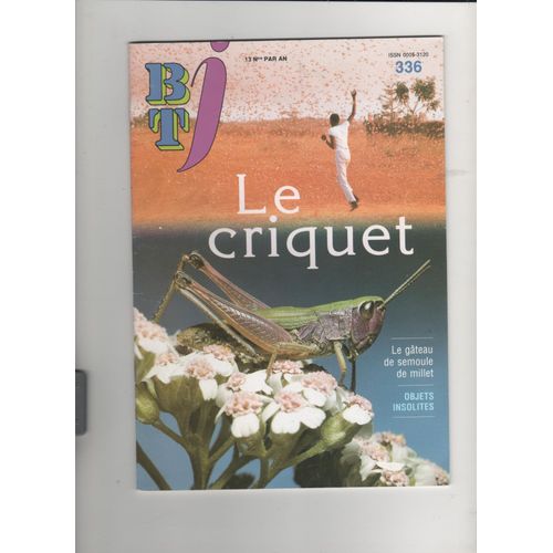 Btj N°336 Le Criquet