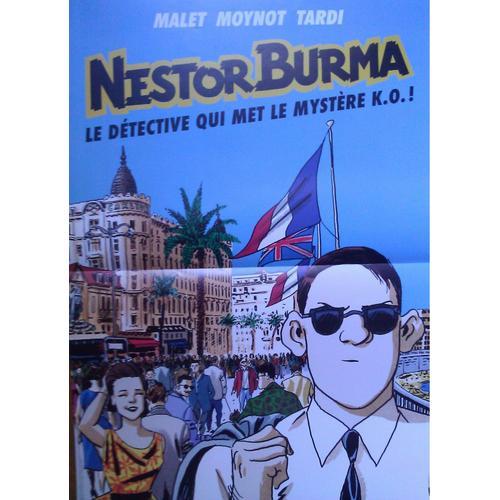 Affiche Nestor Burma Malet Tardi - Casterman