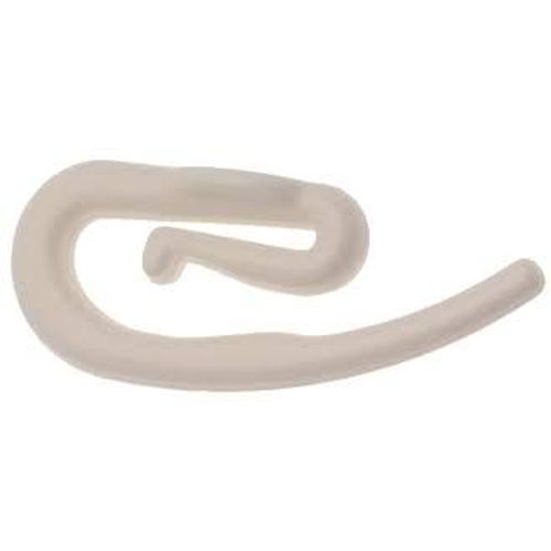 AGRAFES ESCARGOT plastique blanc x20