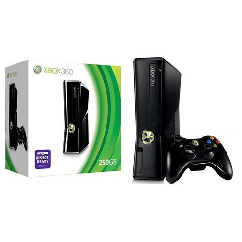 Console Xbox 360 [250 Go] Noire Mate