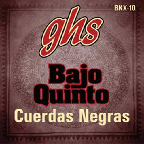 Ghs Cuerdas Negras Bajo Quinto Jeu De Cordes .024 - .078