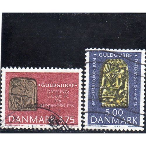 Timbres-Poste Du Danemark (Trésors Archéologiques)