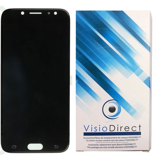 Visiodirect® Ecran Complet Pour Samsung Galaxy J7 2017 Sm-J730f Téléphone Portable Noir Vitre Tactile + Écran Lcd