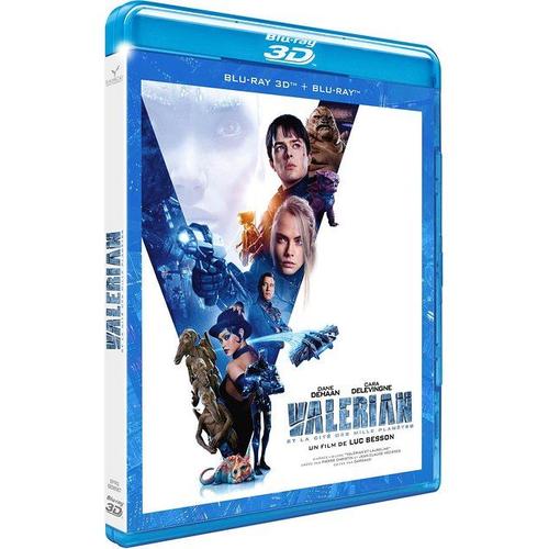 Valérian Et La Cité Des Mille Planètes - Combo Blu-Ray 3d + Blu-Ray 2d + Blu-Ray Bonus