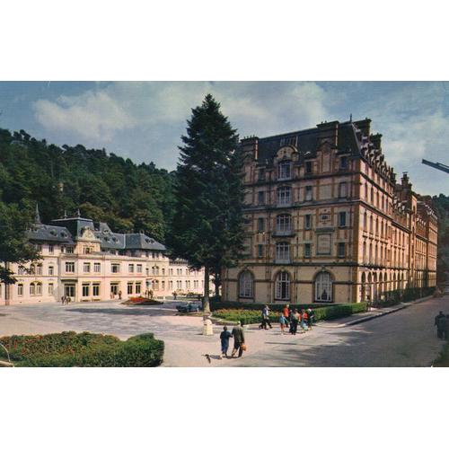 Carte Postale Couleur - Annee 1969 - N° 9 Bagnoles De L'orne- Etablissement Thermal Et Hotel Des Thermes - Gabychrome - Artaud Pere Et Fils Editeurs -