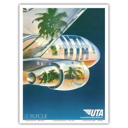 Affiche U.T.A. Le Pacifique