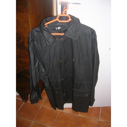 Coupe-Vent 3 Suisses Imperméable 100% Pvc Xl Noir