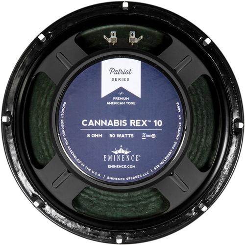 Eminence Patriot Cannabis Rex 10 Pouces Haut-Parleur 50 Watts 8 Ohms