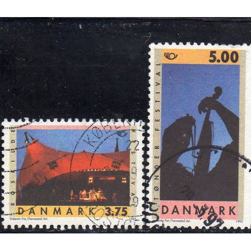 Timbres-Poste Du Danemark (Norden 1995, Tourisme Dans Les Pays Nordiques)