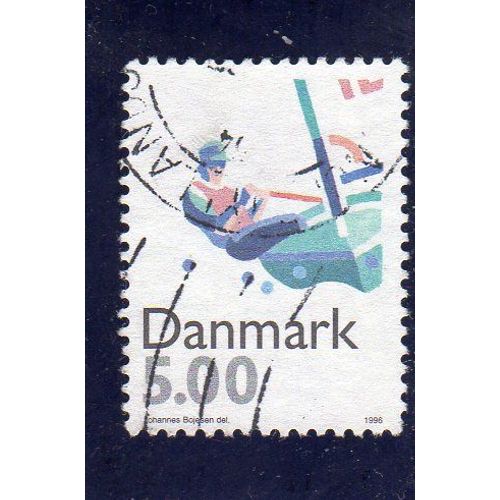 Timbre-Poste Du Danemark (Voile)