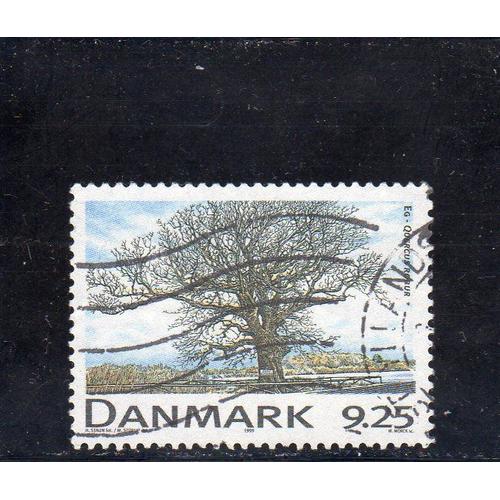 Timbre-Poste Du Danemark (Arbre Feuillu Du Danemark, Chêne)