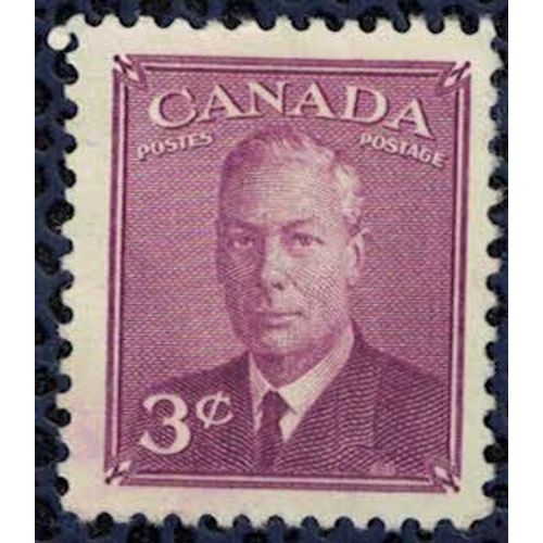 Canada 1949 King George Vi Roi Photographie De Dorothy Wilding Pourpre Su