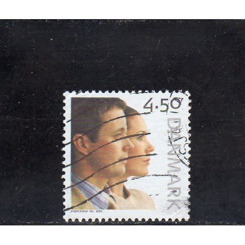 Timbre-Poste Du Danemark (Mariage Du Prince Héritier)