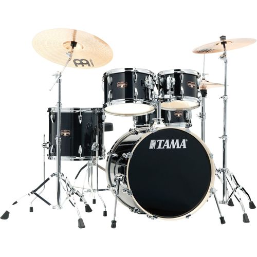 Tama Ip58h6w-Hbk Imperialstar Batterie 5 Fûts Hairline Black