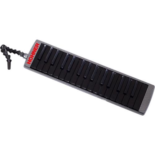 Hohner Airboard Carbon 32 Rood Mélodica 32 Touches Avec Embouchure Blowflow?