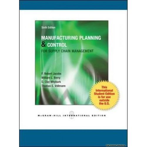 Manufacturing Planning And Control For Supply Chain Management