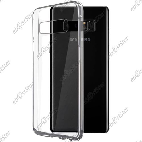 Ebeststar ® Housse Coque Protection Silicone Gel Ultra Fine 0,3mm Etui Souple Pour Samsung Galaxy Note 8, Couleur Transparent [Dimensions Precises De Votre Appareil : 162.5 X 74.8 X 8.6 Mm, Écran 6.3'']
