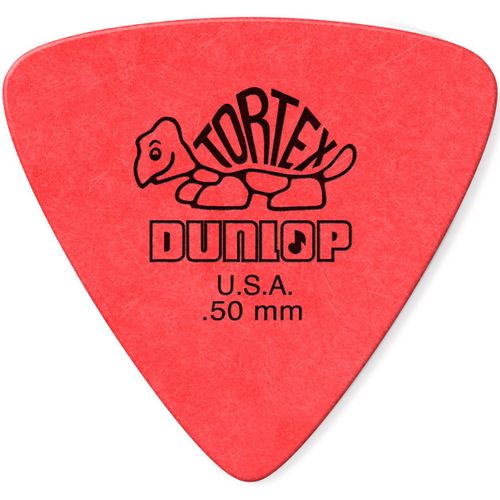 Dunlop Tortex Triangle Médiator De Basse .50mm Rouge