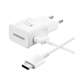Ep-Ta20ewe + Ep-Dn930cwe Samsung Type C Chargeur De Voyage En Blanc (Bulk)