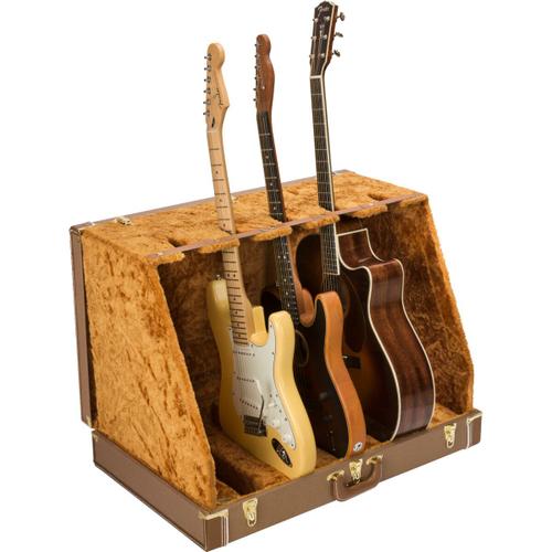 Fender Classic Series Case Stand 5 Brown Stand Pour 5 Guitares/Basses