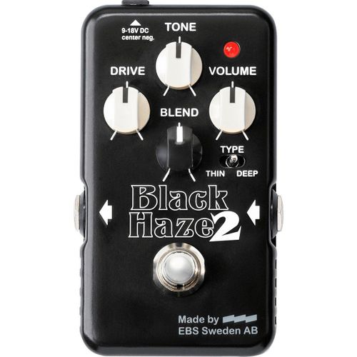 Ebs Blackhaze-Mk2 - Pédale D'overdrive Black Haze 2