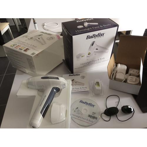 Épilateur Babyliss Homelight Face&body Lumière Pulsée