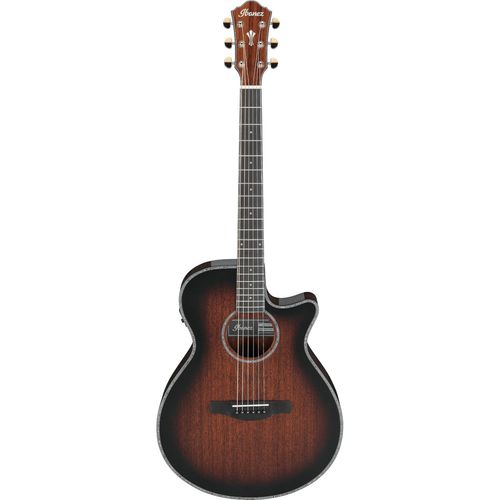 Ibanez Aeg74 Mahogany Sunburst High Gloss Guitare ?Lectro-Acoustique Folk