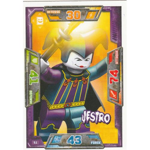 N°51 - Carte Lego Nexo Knights - Jestro