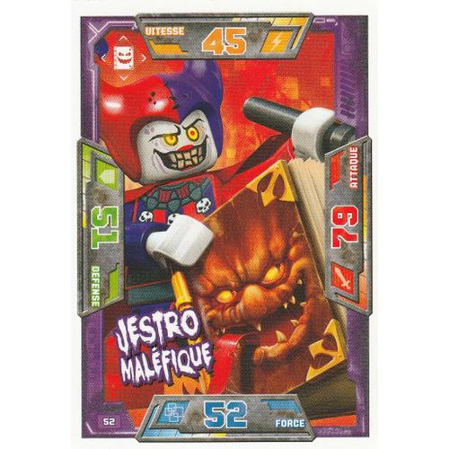 N°52 - Carte Lego Nexo Knights - Jestro Malefique