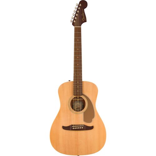Fender Malibu Player Natural Wn Gold Pickguard Guitare ?Lectro-Acoustique Folk