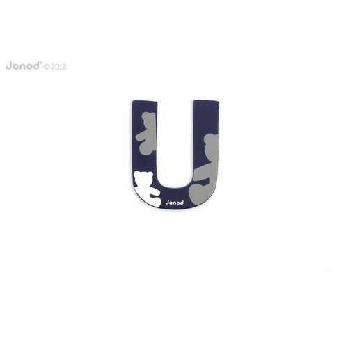 Janod Lettre Bois Abcdéco - U