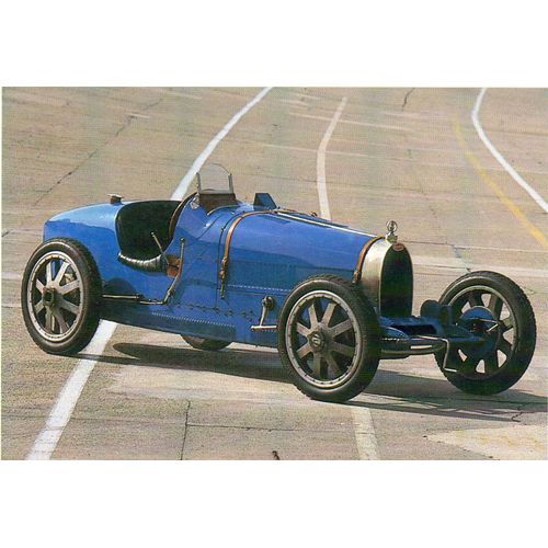Carte Descriptive Automobile Bugatti Type 35 1924-1930