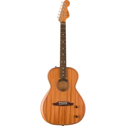 Fender Highway Series Parlor Rw All-Mahogany Guitare ?Lectro-Acoustique Folk Avec Housse Deluxe